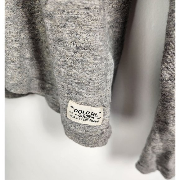 Polo Ralph Lauren Men's Sz. XXL Grey Long Sleeve Graphic Print T Shirt - Picture 5 of 7